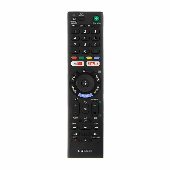 PIL6330 UCT-055 Utángyártott távirányító SONY SMART TV-hez, YOUTUBE/NETFLIX