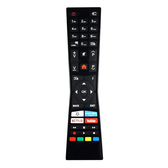 PIL6369 RM-C3337 Utángyártott távirányító VESTEL/TELEFUNKEN/JVC SMART TV-hez