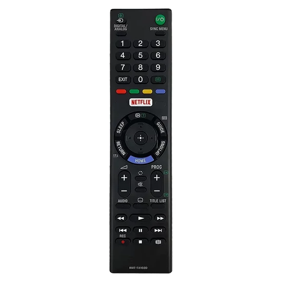 PIL6434 RMT-TX102D távirányító SONY SMART TV-hez, NETFLIX, utángyártott