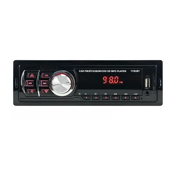 RAD46 Autórádió BT/MP3/USB/MicroSD/AUX 4x50W,távirányító 1782BT