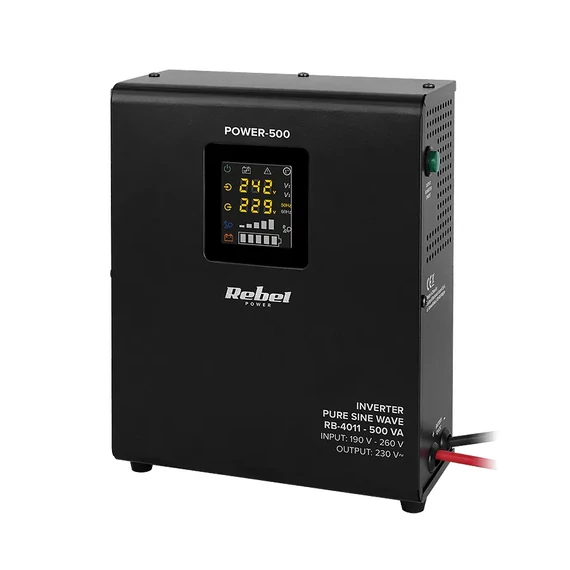 RB-4011 Szinuszos szünetmentes tápegység 12V 500VA/300W (akkumulátor nélkül)