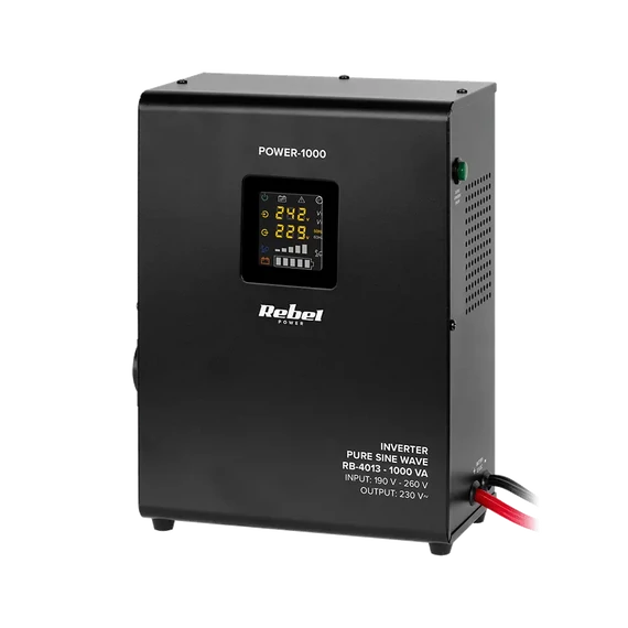 RB-4013 Szinuszos szünetmentes tápegység 12V 1000VA/700W (akkumulátor nélkül)