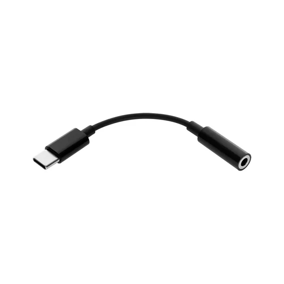 RB-6006-16-B Audio adapter, Type-C dugó - 3,5mm jack aljzat