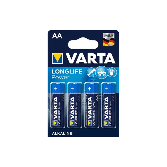 VARTA Longlife AA alkáli elem, R06 4db/bliszter