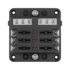 BEZ4015-6 Autós biztosíték doboz 6 aljzat LED visszajelzés