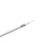 Kép 2/2 - KAB0006 Koax kábel RG-6U 6,6mm, fehér, RÉZ (100m/tekercs) ár/m
