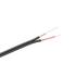 KAB0207 2RCA-4mm fekete