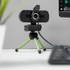 Kép 5/6 - KOM1056 REBEL Webkamera, fekete színű, Full HD
