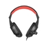 KOM1080 REBEL Mikrofonos fejhallgató, piros/fekete színű