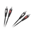 Kép 1/2 - KPO4001-1.8 2RCA - 2RCA kábel, 1,8m CABLETECH Eco-Line