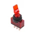 Kép 1/2 - PRK0016B Billenőapcsoló, piros színű DC12V ASW-14D