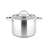Kép 4/15 - TSA0141 TEESA COOK EXPERT MASTER Rozsdamentes acél főzőedény készlet, 6 részes