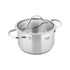 Kép 6/15 - TSA0141 TEESA COOK EXPERT MASTER Rozsdamentes acél főzőedény készlet, 6 részes