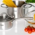Kép 11/15 - TSA0141 TEESA COOK EXPERT MASTER Rozsdamentes acél főzőedény készlet, 6 részes