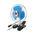 Kép 1/3 - URZ0485 Autós ventilátor, csiptethető, 24V 17cm