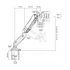 Kép 4/4 - Asztali monitor tartó, 17-27coll
