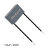 Kép 1/3 - Kondenzátor villanymotorhoz 1,5uF/450V vezetékes MKSP-8