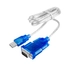 KPO3431-1,5  USB2.0 - RS232 átalakító kábel, USB dugó - RS232 dugó