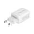 Kép 2/6 - Krüger&amp;Matz hálózati gyorstöltő, fehér színű, Power Delivery és Quick Charge funkcióval 45W GaN