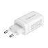 Kép 2/6 - Krüger&amp;Matz hálózati gyorstöltő, fehér színű, Power Delivery és Quick Charge funkcióval, 65W GaN