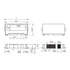 Kép 4/6 - LED-SMD013 SMD LED dióda EDGE 7032 3V 180mA 12000K (TV háttérvilágítás) 5db/cs.