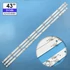 Kép 1/5 - LED-TV323 Háttérvilágítás TCL 43coll LED TV-be 9+8LED 2+1db/cs