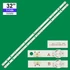 Kép 1/3 - LED-TV407 Háttérvilágítás TCL 32coll LED TV-be 6+6LED 2db/cs (A+B)