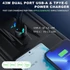 Kép 4/5 - ML0002D Autós gyorstöltő, QC3.0 USB aljzat+PD Type-C aljzat, 25W