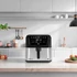 Kép 8/8 - Olaj nélküli fritőz, fekete színű, digitális, 8L 1700W Teesa Airfryer XXL