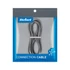 Kép 2/3 - RB-6012-100-B USB kábel, Type-C dugó - Type-C dugó, 65W 1m REBEL