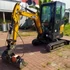 Kép 1/6 - SANY SY18C Minikotró tartozékokkal, 2021-es