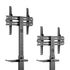 Kép 6/12 - Univerzális TV és monitor tartó mobil állvány polccal, 32-55coll, 35kg Cabletech