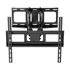 Kép 4/7 - Univerzális TV falitartó, dönthető, forgatható, 32-80coll, 60kg, Cabletech