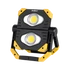 Kép 1/9 - URZ3607 LED Reflektor 2xCOB, 6500k 2000lm, beépített 5000mAh akkuval 19W