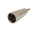 Kép 2/4 - Jack - XLR átalakító, XLR dugó - 6,3mm mono jack dugó