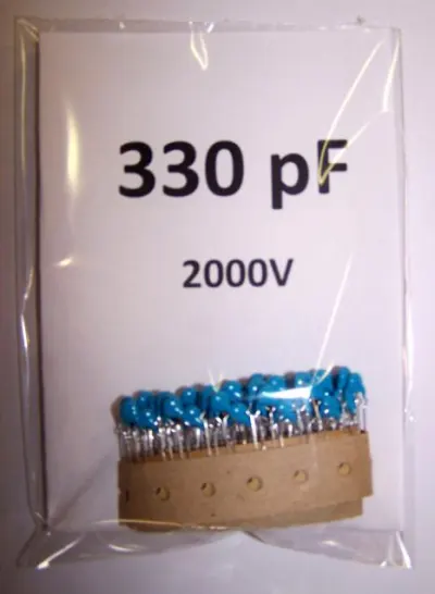 KON330 pF, 2000V 50db/cs