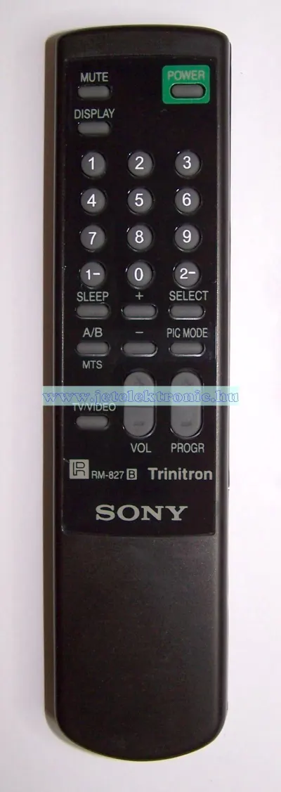 PIL5153B  RM-827B  SONY távirányító,utángyártott