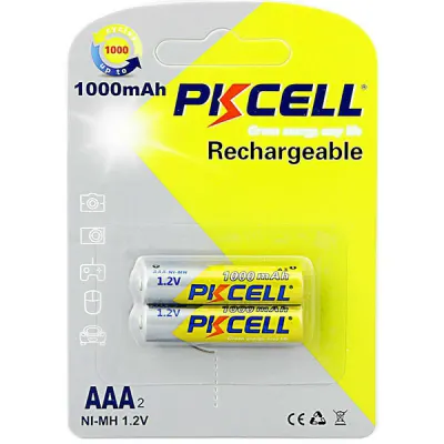 BAT-PK02 PKCELL Ni-Mh Akkumulátor AAA 1000mAh 2db/bl.