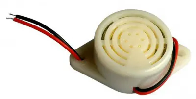 URZ0431T-2 Buzzer FY3015P 12V fehér (szaggatott)