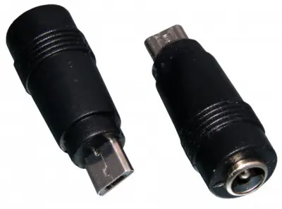ZLA0331T-7 DC dugó átalakító 2.1/5.5 aljzat, Micro USB dugó