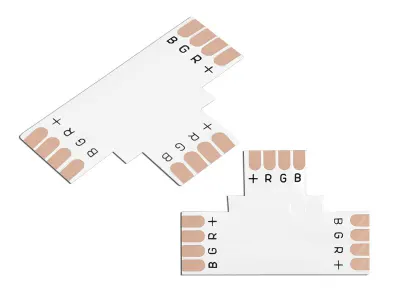 LED0153A Forrasztható RGB LED összekötő 10mm, x3 (T)