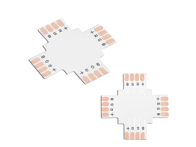 LED0153B Forrasztható RGB LED összekötő 10mm, x4 (+)