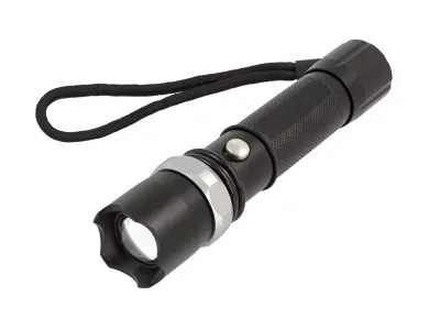 URZ0901A 3W LED elemlámpa, tölthető, zoom funkció