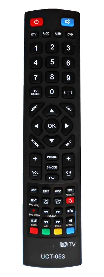 PIL6088 UCT-053 távirányító BLAUPUNKT/TECHNIKA TV-hez 3D, utángyártott