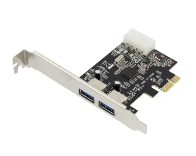 COM0009 PCI-Express USB 3.0 kártya, 2port, asztali számítógépbe