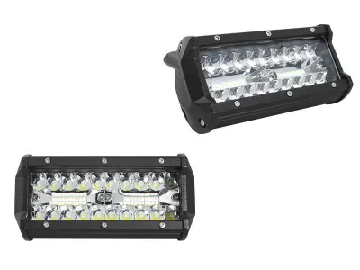 AUTO041 LED fényhíd, 3Wx40LED IP67 6500k 120W (1db)