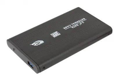 COM0015 Külső merevlemez ház 2,5coll HDD/SSD-hez, USB3.0