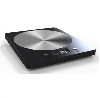 KHA0025 Digitális konyhai mérleg, fekete színű, max. 5kg