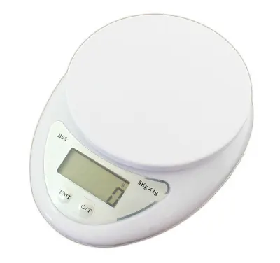 KHA0031 Digitális konyhai mérleg, teherbírás 5kg-ig