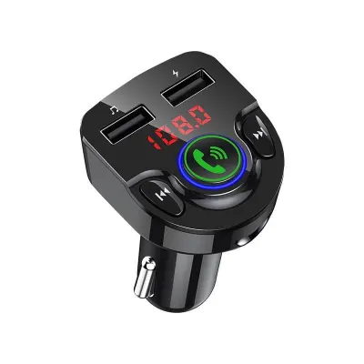 TRANS032 FM Transmitter és USB töltő Bluetooth kihangosítással, G32